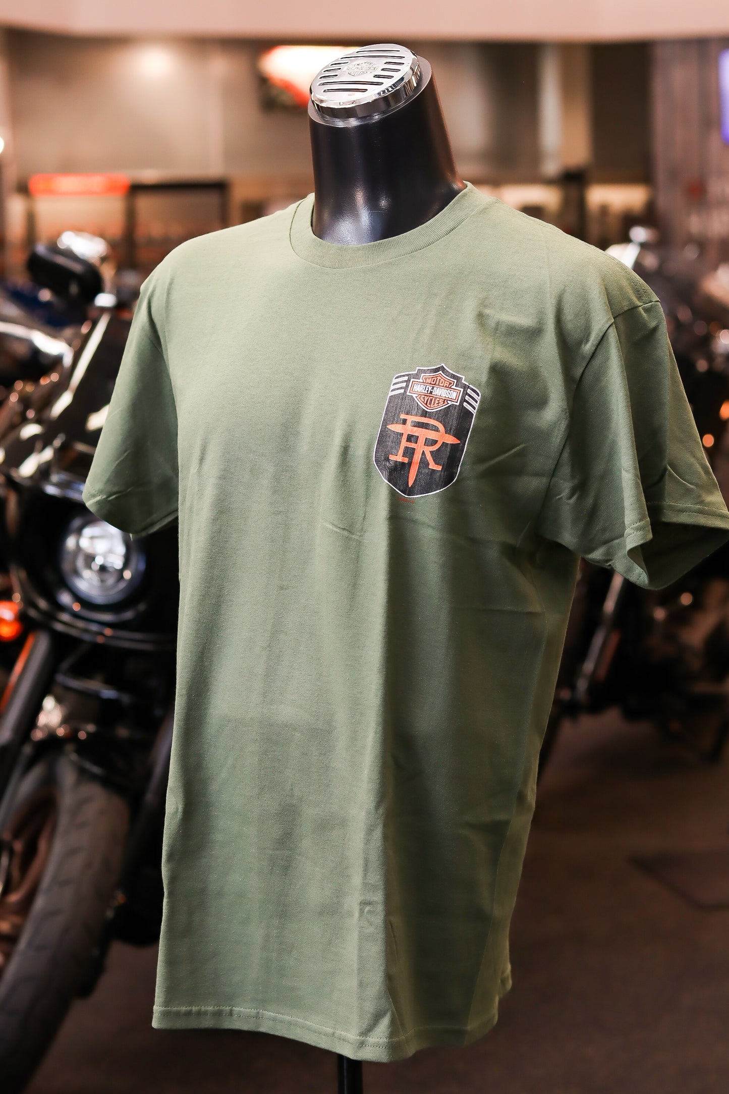 TRHD Logo Green T-Shirt