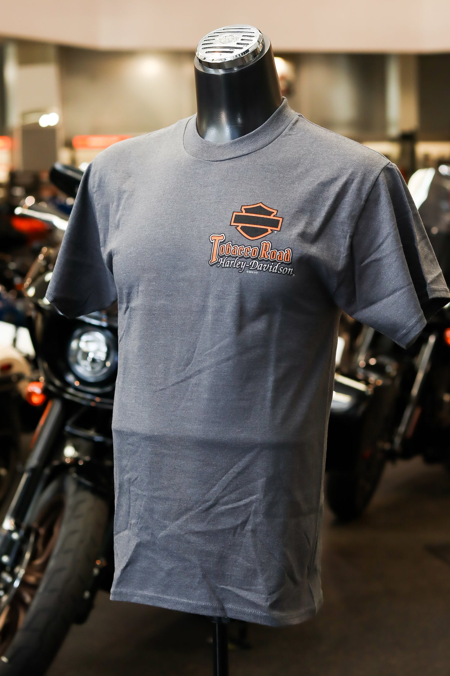 All Roads Lead to Tobacco Road Grey T-Shirt