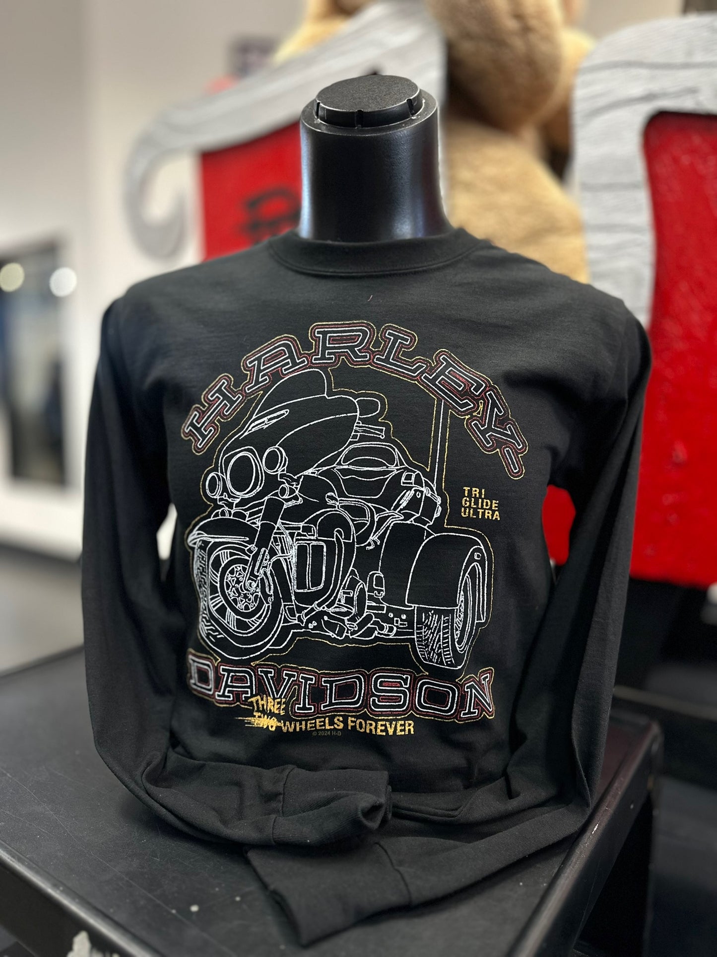 Three Wheels Forever- Long Sleeve