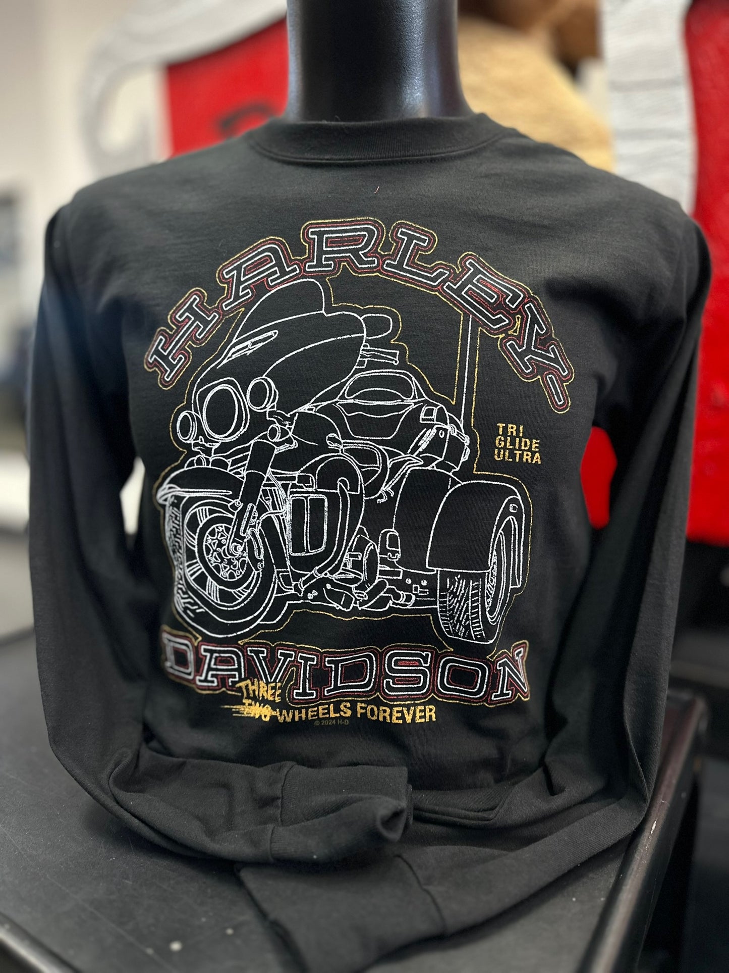Three Wheels Forever- Long Sleeve