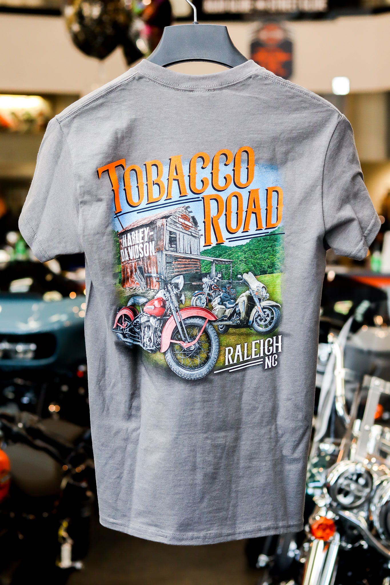 Barn & Bike Shirt - Charcoal