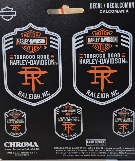 TRHD Logo Decal Stickers with 6 decals